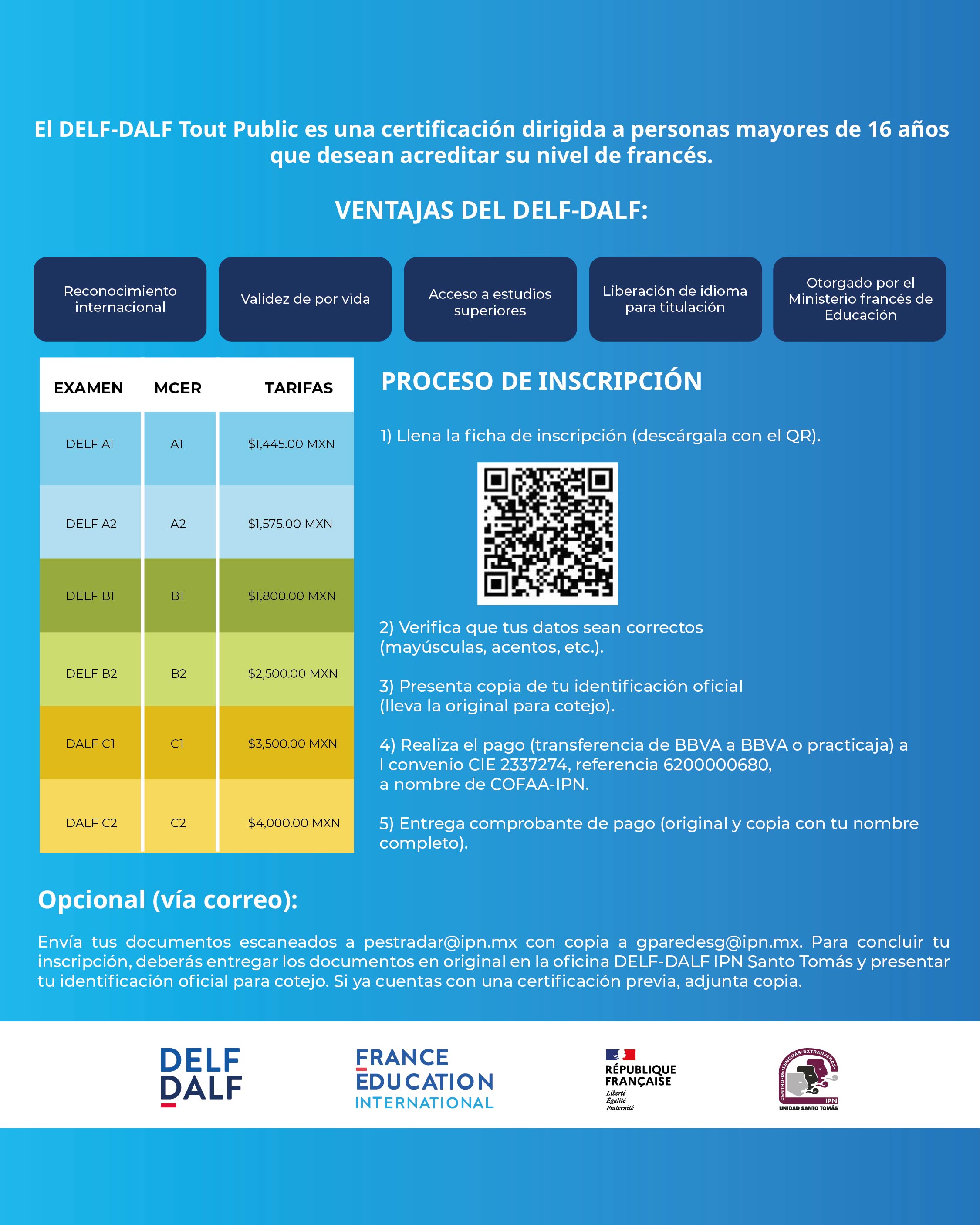 Proceso Certificación Francés DELF DALF